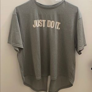 Gray Nike Athletic Shirt